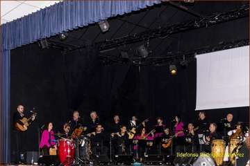 Concierto aniversario de la parranda Medio Jigo P'al Kilo (Foto Ildefonso Rodríguez)